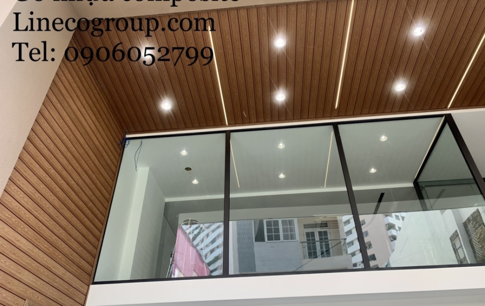 Gỗ nhựa Composite - Tấm Ốp Trần, Ốp Vách Ngoài Trời