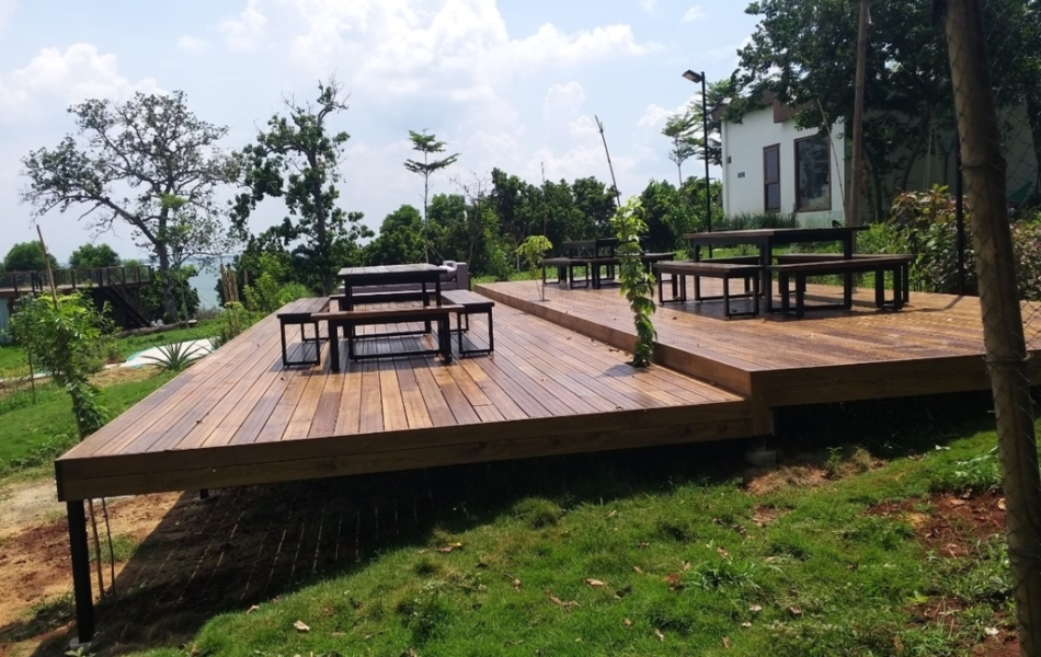 Gỗ Biến Tính LINECO Sử Dụng Ngoài Trời Không Bị Mối Mọt, Mục Nát Hay Nấm Mốc
