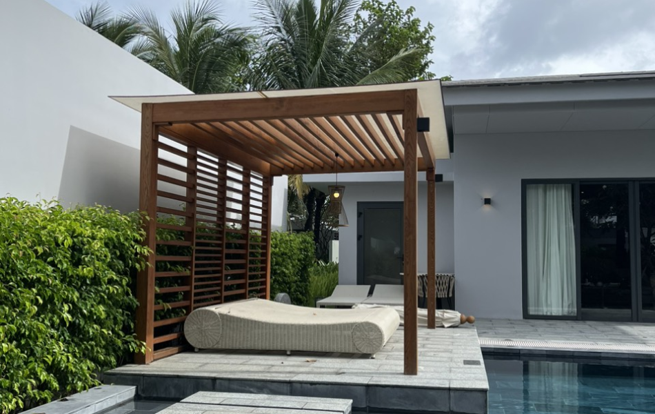 SÀN GỖ TỰ NHIÊN BIẾN TÍNH LINECO SỬ DỤNG NGOÀI TRỜI