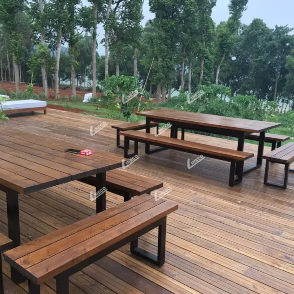 Gỗ Biến Tính LINECO Sử Dụng Ngoài Trời Không Bị Mối Mọt, Mục Nát Hay Nấm Mốc