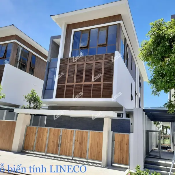 TẤM ỐP GỖ TỰ NHIÊN BIẾN TÍNH- THƯƠNG HIỆU LINECO