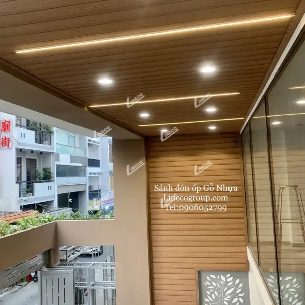Gỗ nhựa Composite - Tấm Ốp Trần, Ốp Vách Ngoài Trời