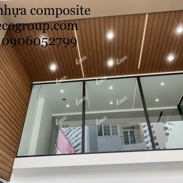 Gỗ nhựa Composite - Tấm Ốp Trần, Ốp Vách Ngoài Trời