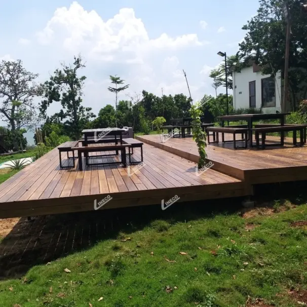 Gỗ Biến Tính LINECO Sử Dụng Ngoài Trời Không Bị Mối Mọt, Mục Nát Hay Nấm Mốc