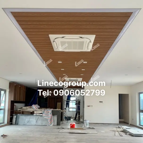 Gỗ nhựa Composite - Tấm Ốp Trần, Ốp Vách Ngoài Trời
