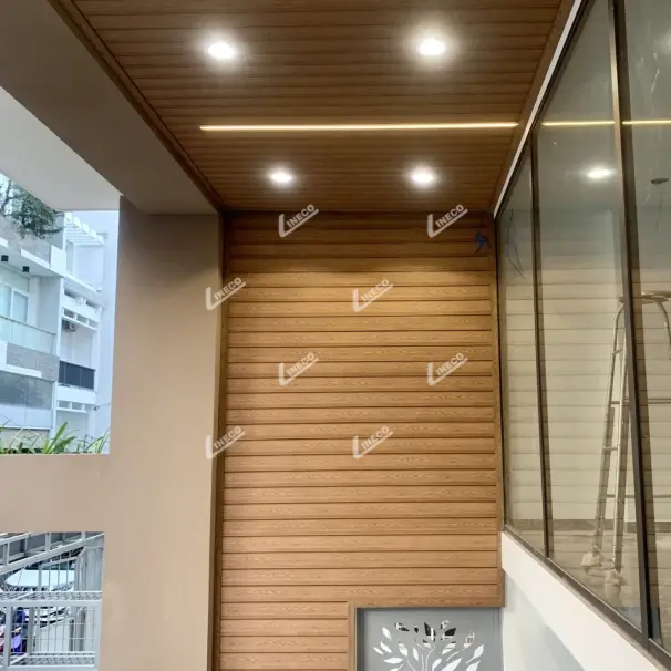 Gỗ nhựa Composite - Tấm Ốp Trần, Ốp Vách Ngoài Trời